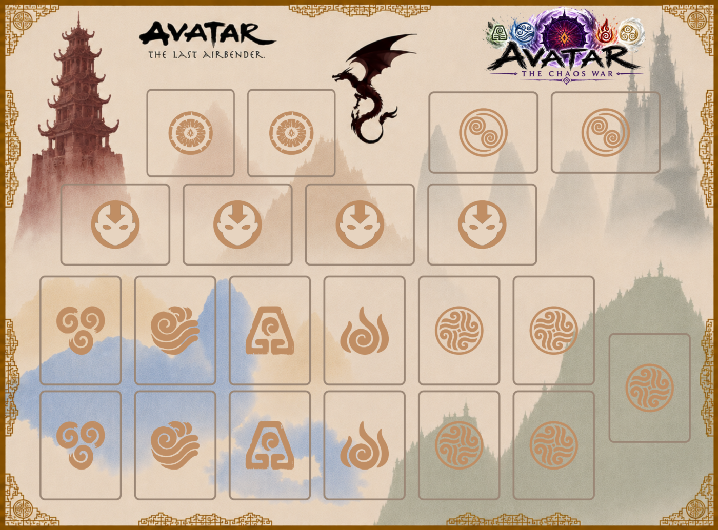 Chaos War game board